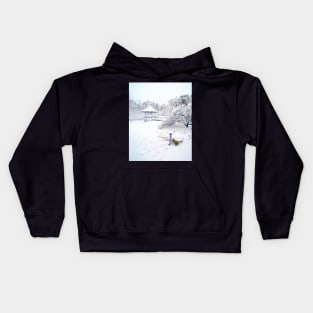 Winter wonderland Kids Hoodie